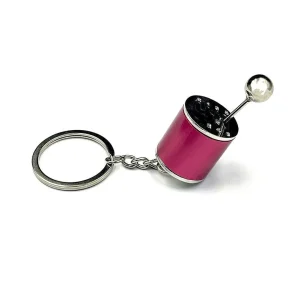 Llavero tuning de palanca de cambios tipo racing